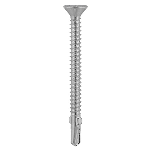 Self Drilling Wing Tip - Steel to Timber - Light Section A2 Stainless Steel Bi Metal Screws