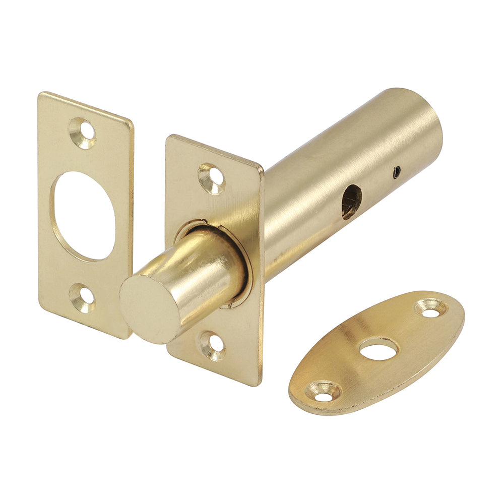 Door Rack Bolts Electro Brass - 60mm