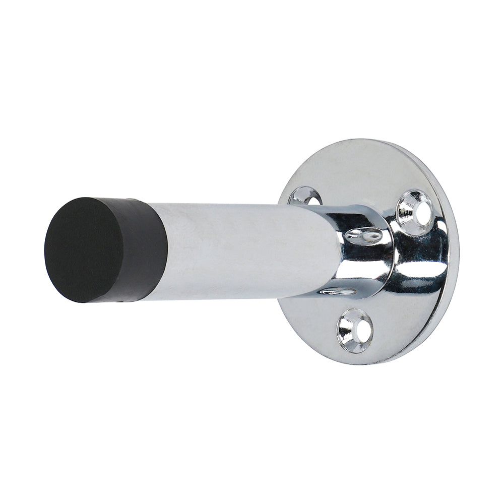 Projection Door Stop Polished Chrome - 70mm