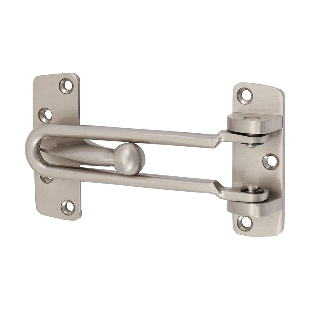 Door Restrictor Satin Chrome - 107mm