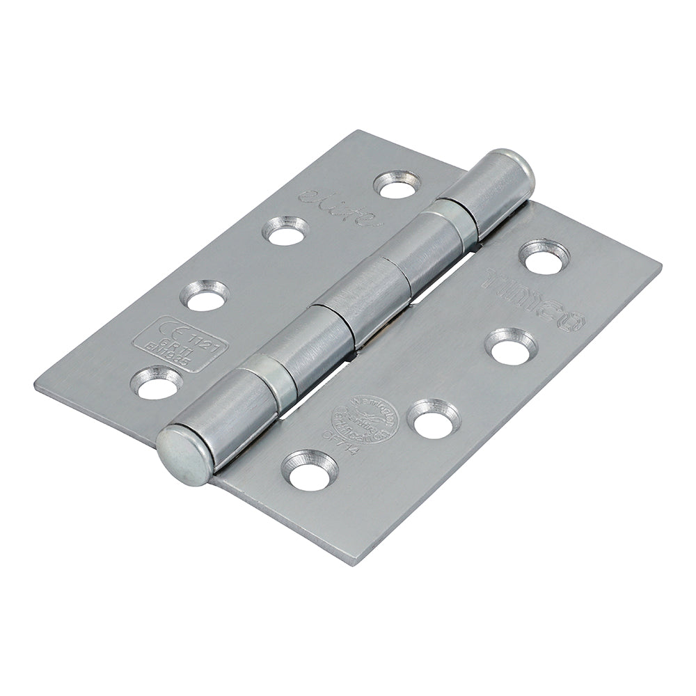 Ball Bearing Hinges Grade 11 Steel Satin Chrome