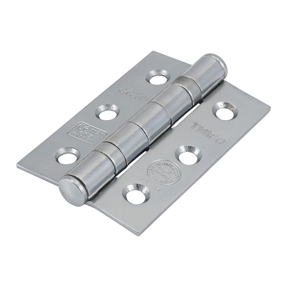 Ball Bearing Hinges Grade 7 Steel - Polished Chrome