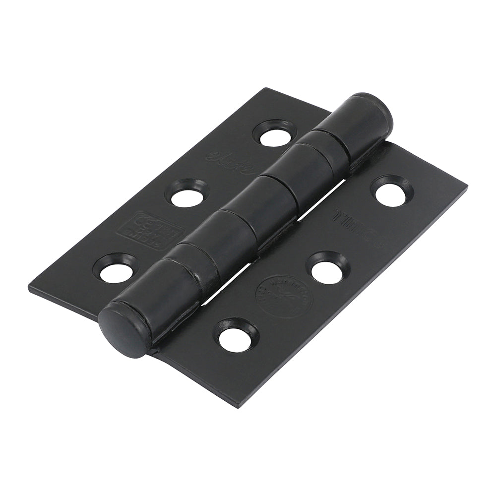 Ball Bearing Hinges Grade 7 Steel - Epoxy Black