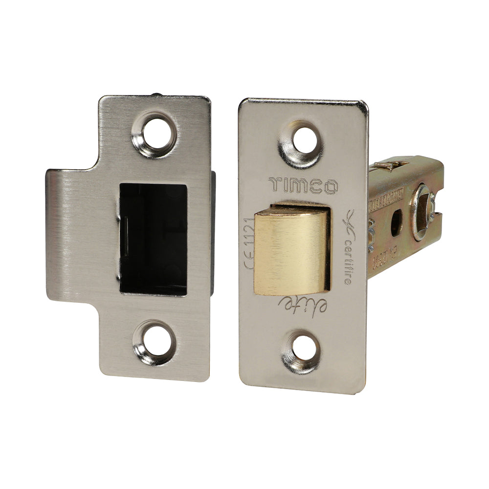 Tubular Latch Satin Nickel - 76mm