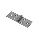 Backflap Hinges Uncranked Knuckle (404) Steel Self Colour