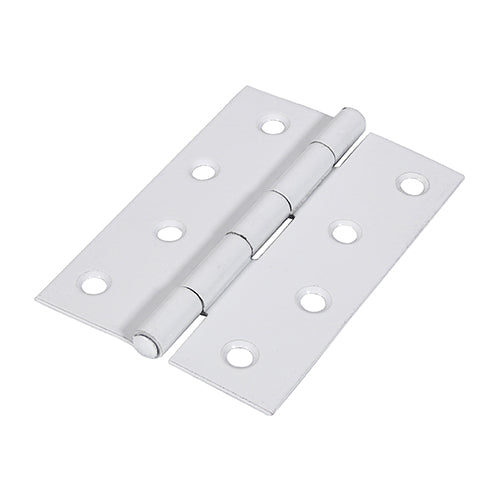 Butt Hinges Fixed Pin (1838) Steel White