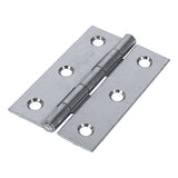 Butt Hinges Fixed Pin (1838) Steel Silver