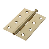 Butt Hinges Loose Pin (1840) Steel Electro Brass