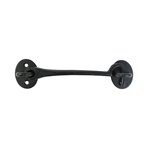 Cabin Hooks Black - 12"