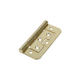 Flush Hinge Electro Brass