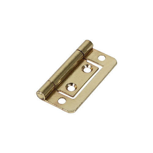 Flush Hinge Electro Brass