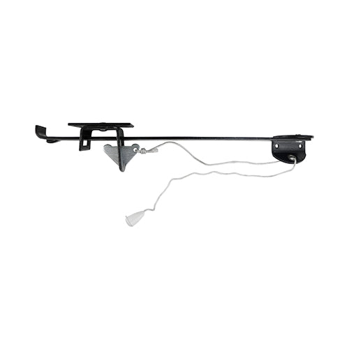 Junior Garage Door Holder Wide Lintel Black - 15"