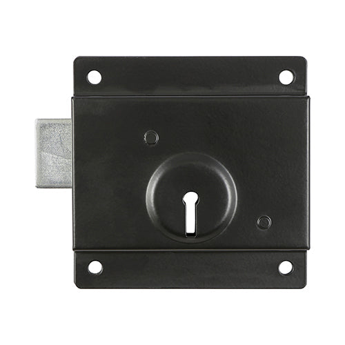 Press Lock Black - 4"