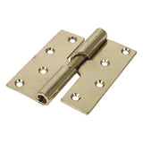 Rising Butt Hinge - LEFT - Electro Brass