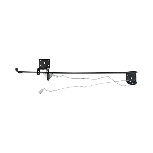 Senior Garage Door Holder Narrow Lintel Black  - 24"