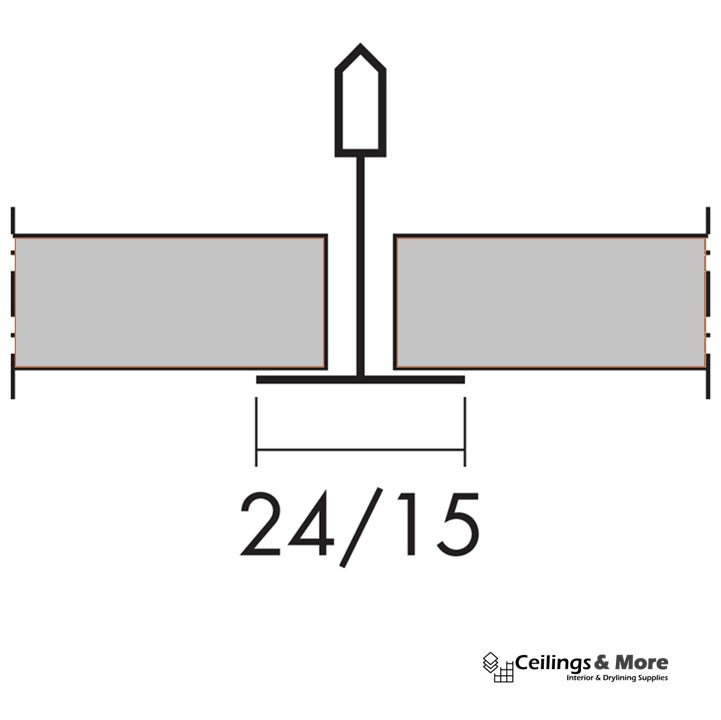 Zentia Hydrabloc (Previously Hydroboard) 3687M Ceiling Tiles - 600x600mm - Square Edge (Box of 40)