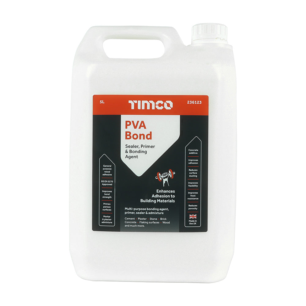 Timco PVA Bond - 5 Litre