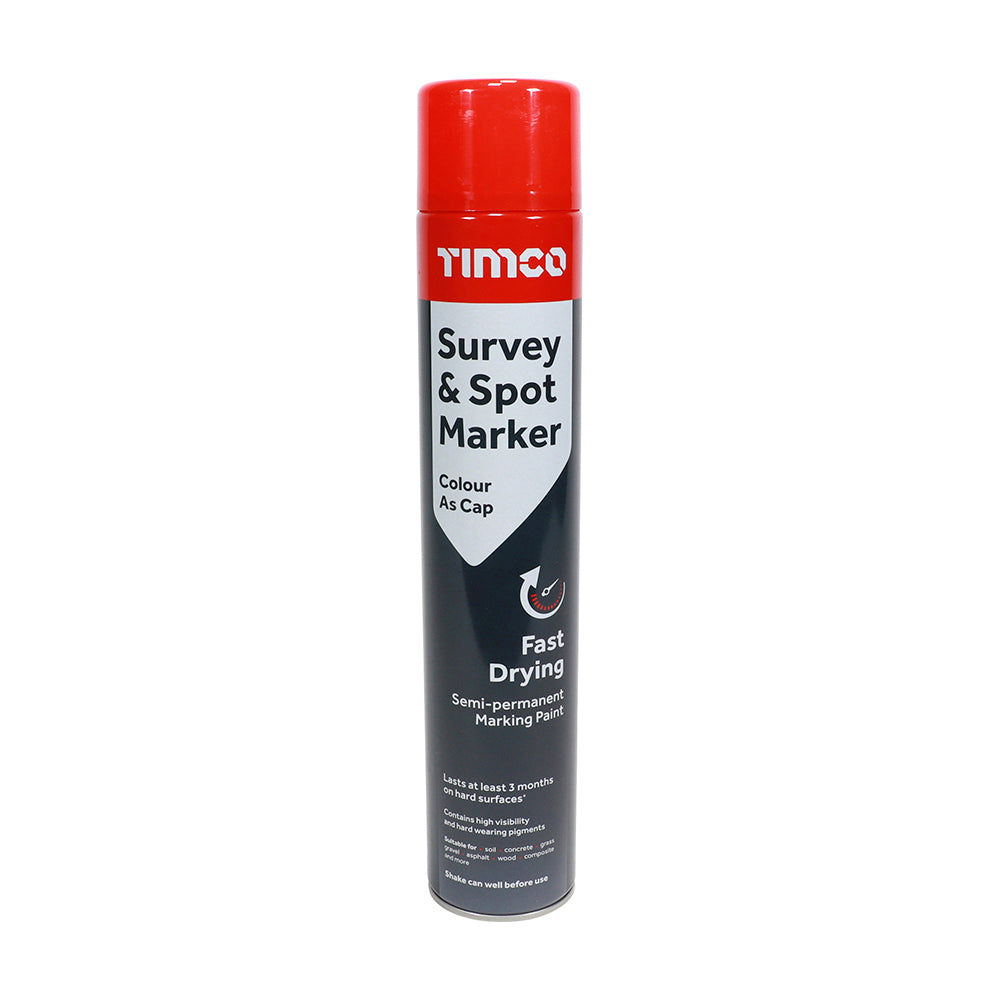 Timco Survey & Spot Marker Red - 750ml