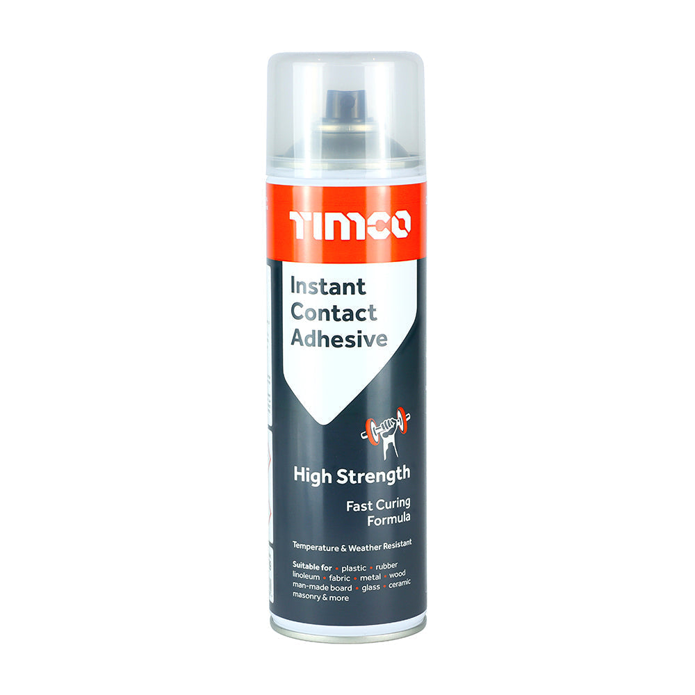 Timco Instant Contact Adhesive Spray - 500ml