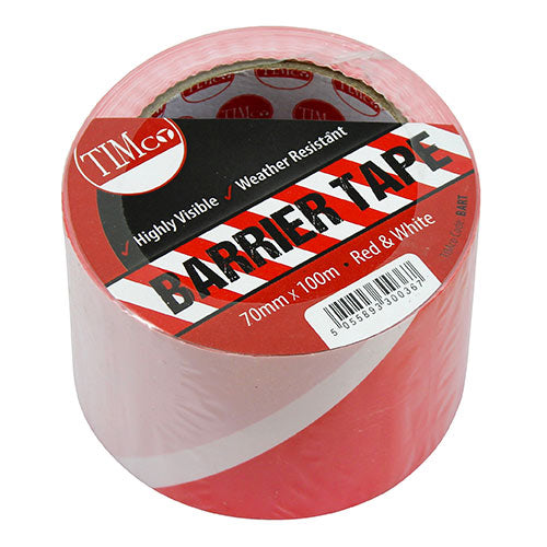 Barrier Tape - Red & White