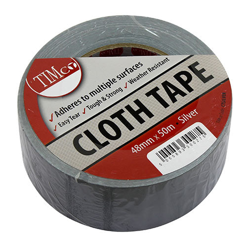 Cloth Tape - Silver