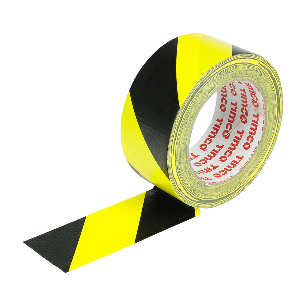 Hazard Cloth Tape - Yellow & Black