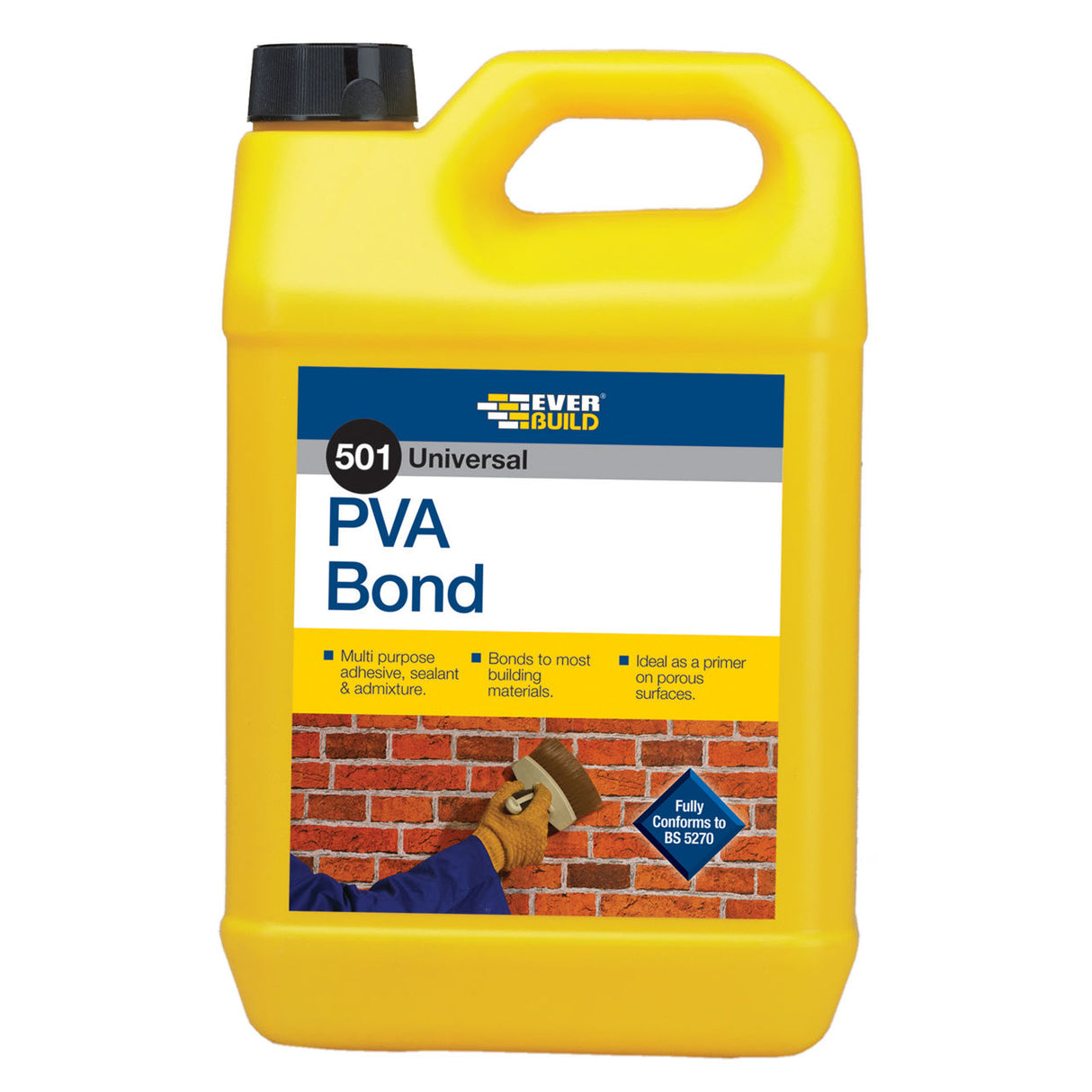 Everbuild 501 Universal PVA Bond 5 Litre