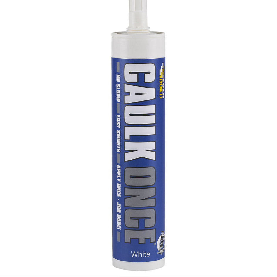 Everbuild Caulk Once Premium Decorators Caulk 295ml