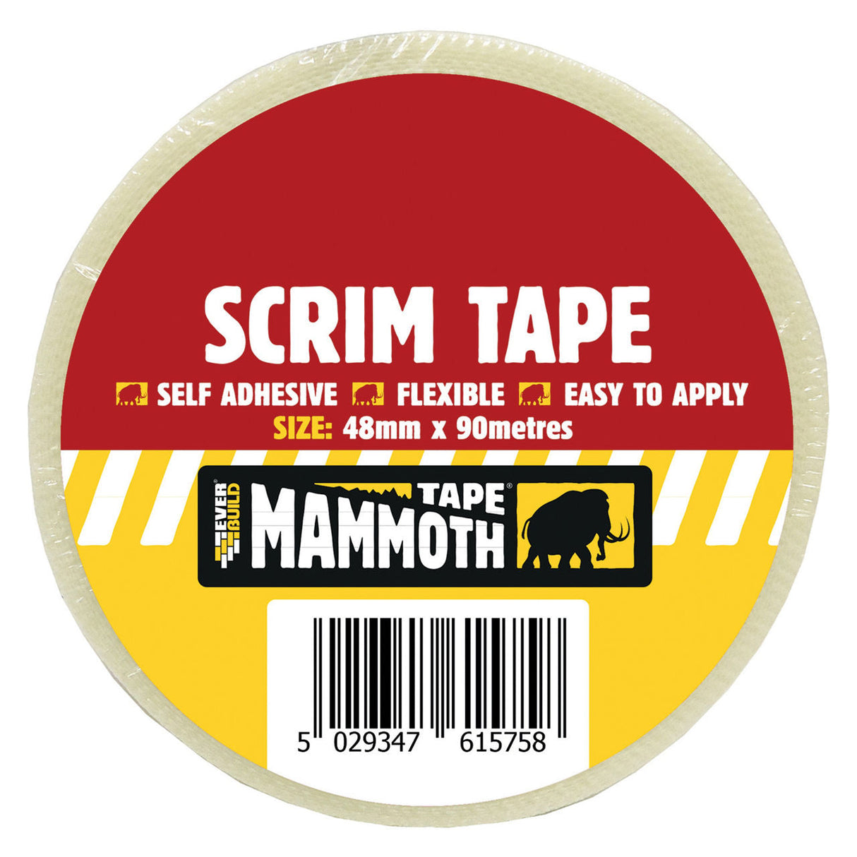 Everbuild Mammoth Scrim Tape 48mm x 90m